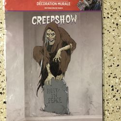 Lot Of Four (4) Creepshow Add On Scene Setter Halloween Wall Decoration New