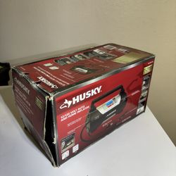 Husky 12/120 Volt Corded Electric Auto and Home Inflator