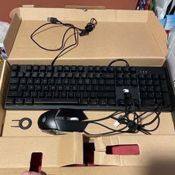 Ibuypower RGB Keyboard And Mouse Combo