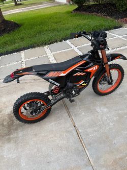Qronge Dirt E-Bike Black Orange