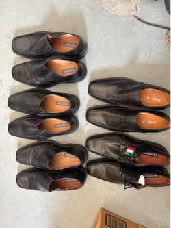 Man’s leather shoes