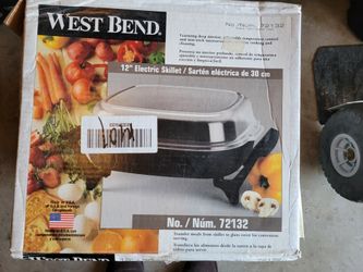 West Bend 12-inch Electric Skillet 