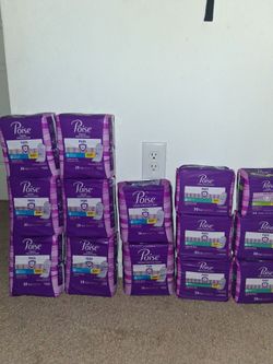 14 packs of POISE