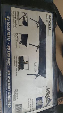 Camp cot