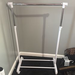 hanging clothing rack
