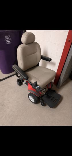 Electric Power Wheelchair with Joystick Control