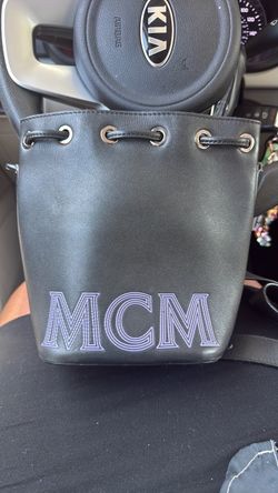 MCM bucket bag preowned