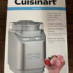 Cuisinart Stainless Steel Ice Cream Maker Model ICE-70P1