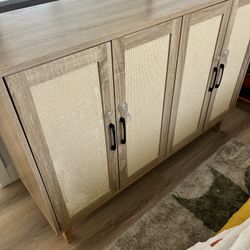 Rattan Cabinet 
