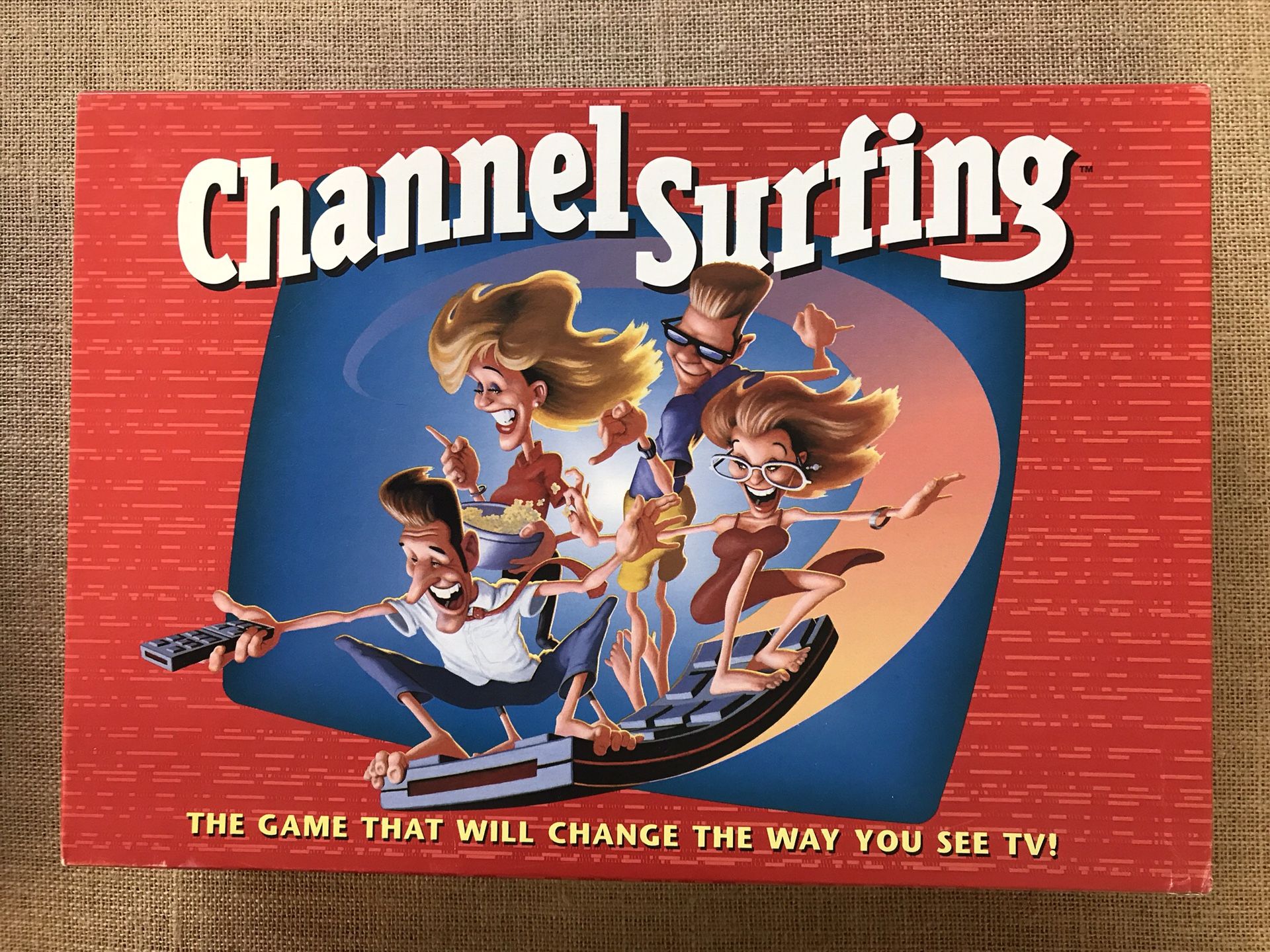 Channel Surfing Game (1994 Milton Bradley)