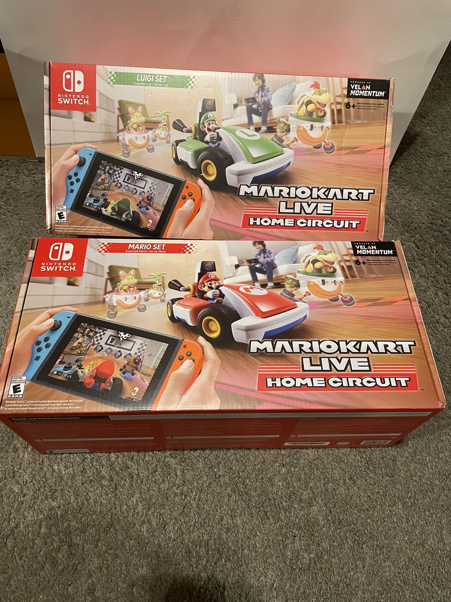 Nintendo Switch Mario And Luigi Circuit Set