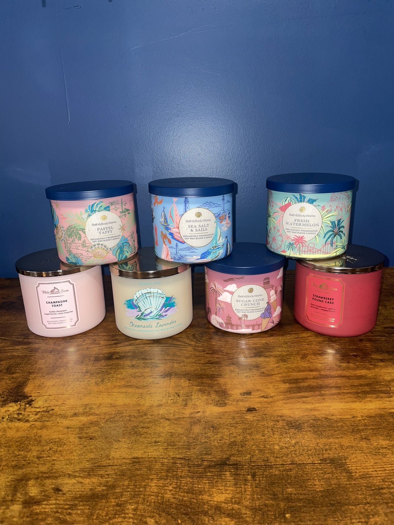 Bath &body Works candles and spray Sets