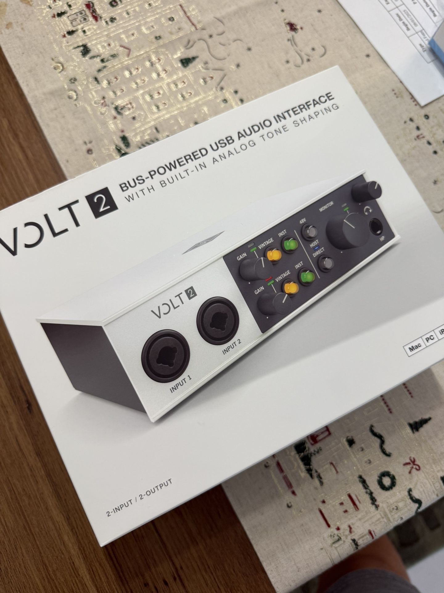 UAD Volt 2 NEVER OPENED Interface