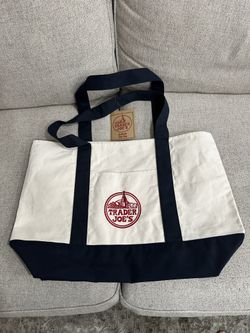 Large Navy Blue Tote Bag