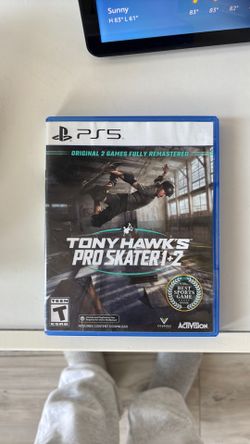 PS5 game disc: Tony hawk pro skater 1+2
