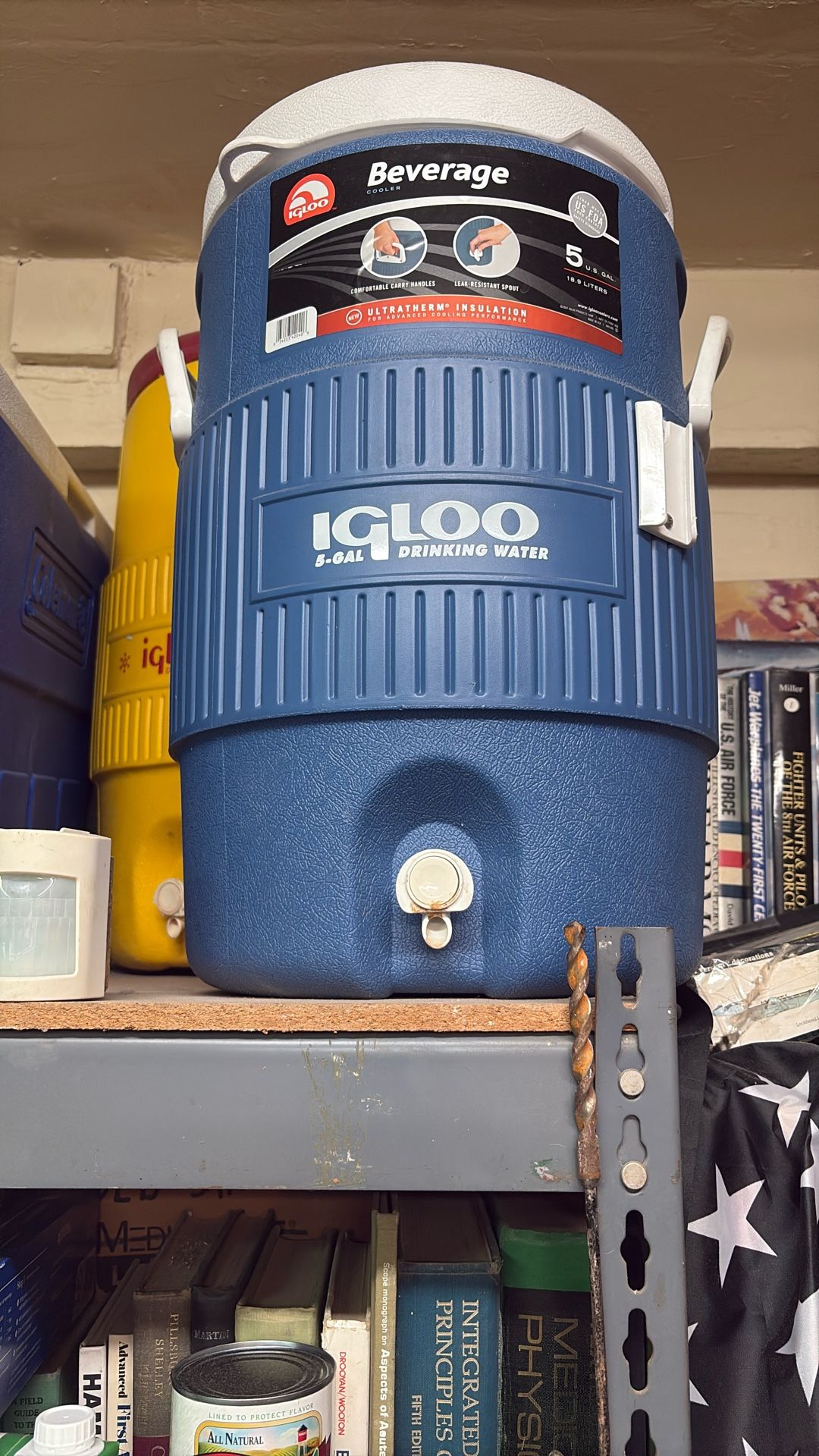 Igloo beverage, water, coolers