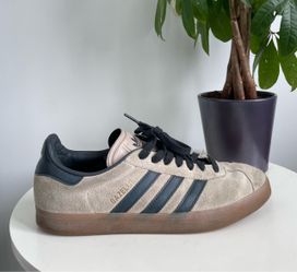 Men Size 9 adidas Gazelle Wonder Taupe Night Indigo Shoes