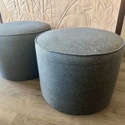 Ottomans (set of two)  $30 for both