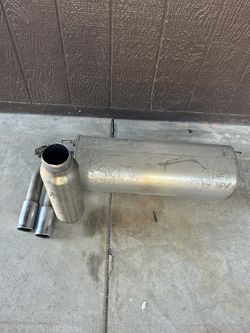 OEM BMW Muffler & Resonator