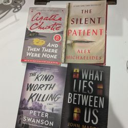 Set Of Thriller Books $5 Each
