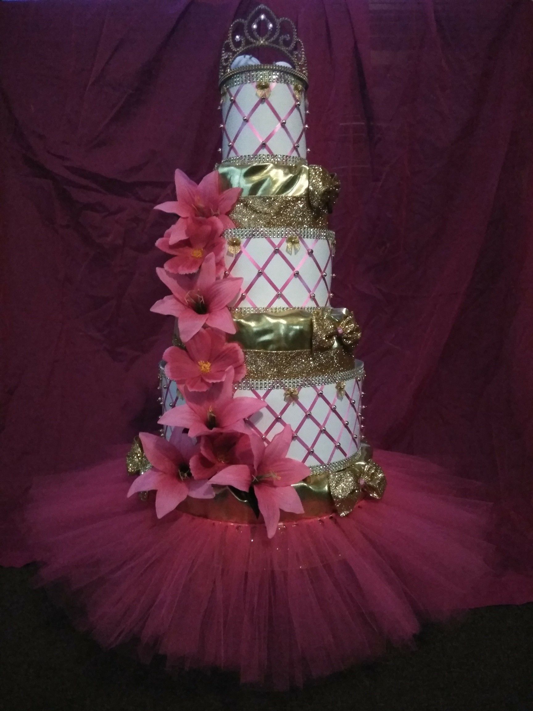 Diaper cakes and also make party favors and ect.will make any theme u need
