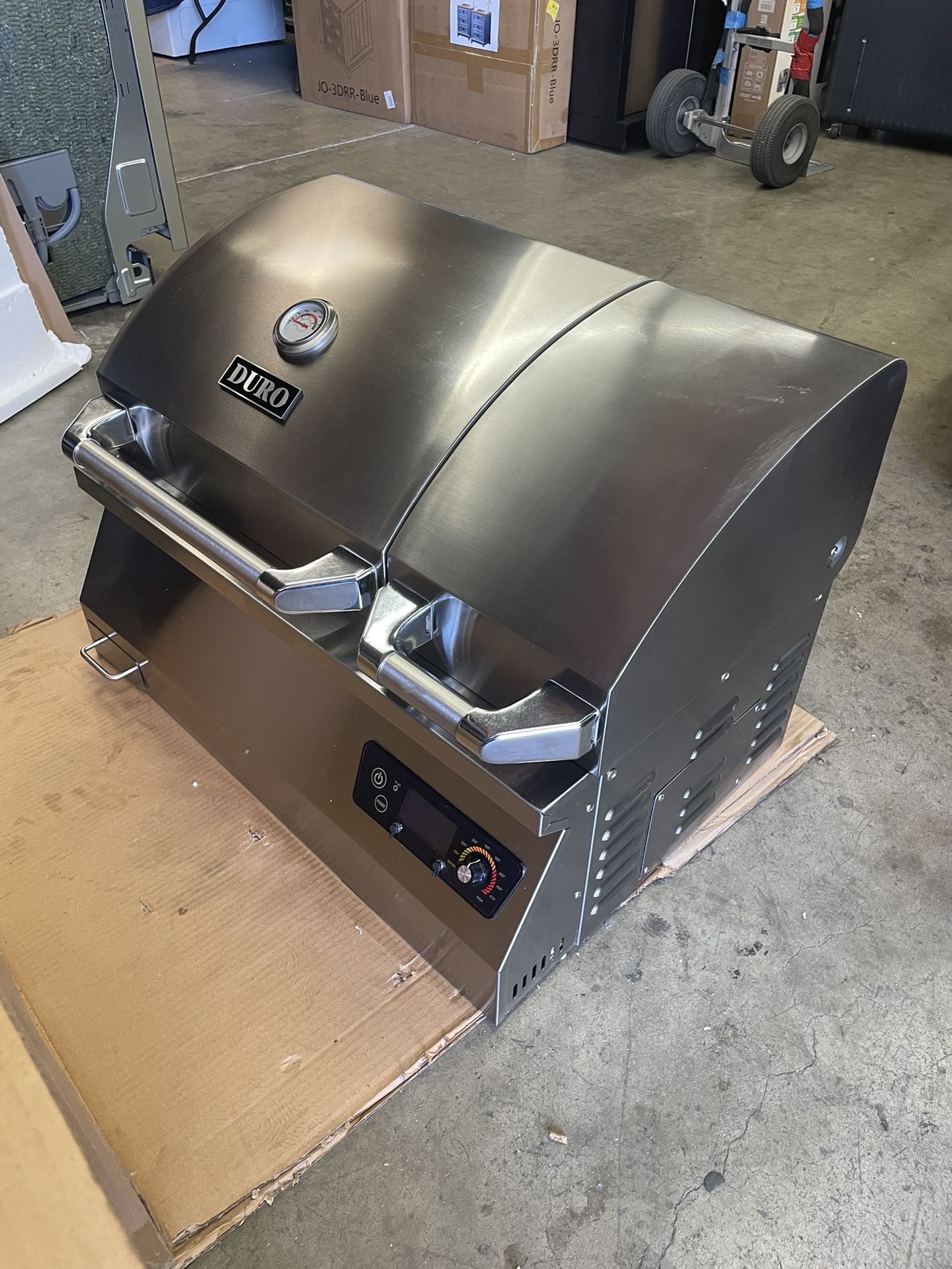 Built In Bbq Grill Pellet Duro Stainles Steel 