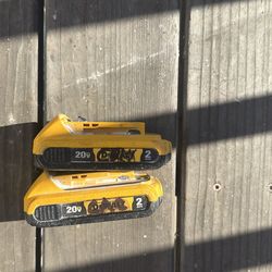 Set Dewalt 20v battery