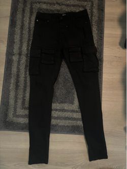 Cargo black pants