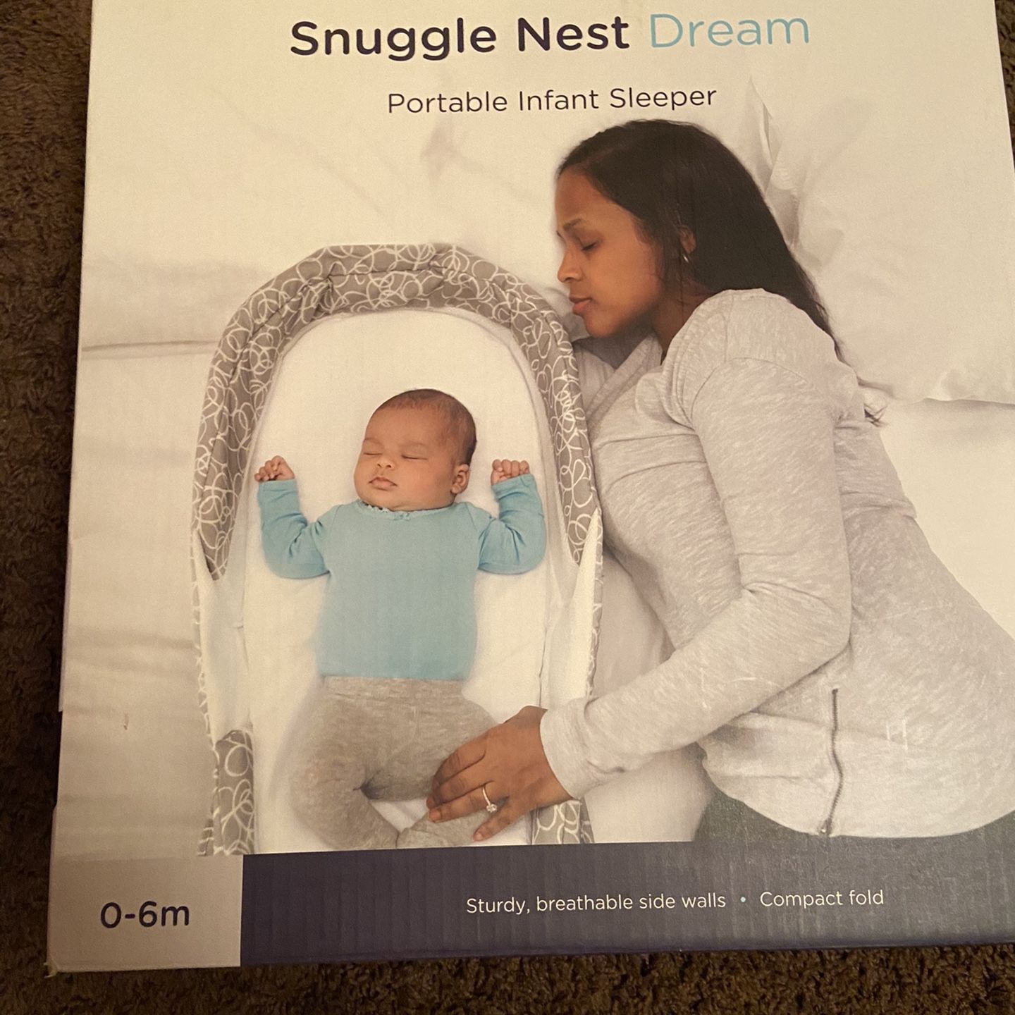 Snuggle Nest Dream Portable Infant Sleeper