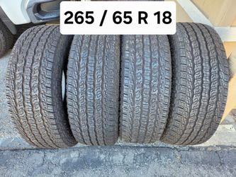 265 / 65 R 18 (4) TIRES GOODYEAR