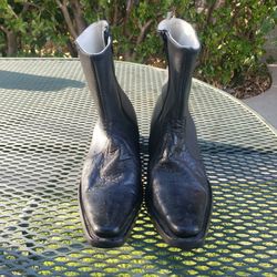 Men's Leather Cowboy Boots 