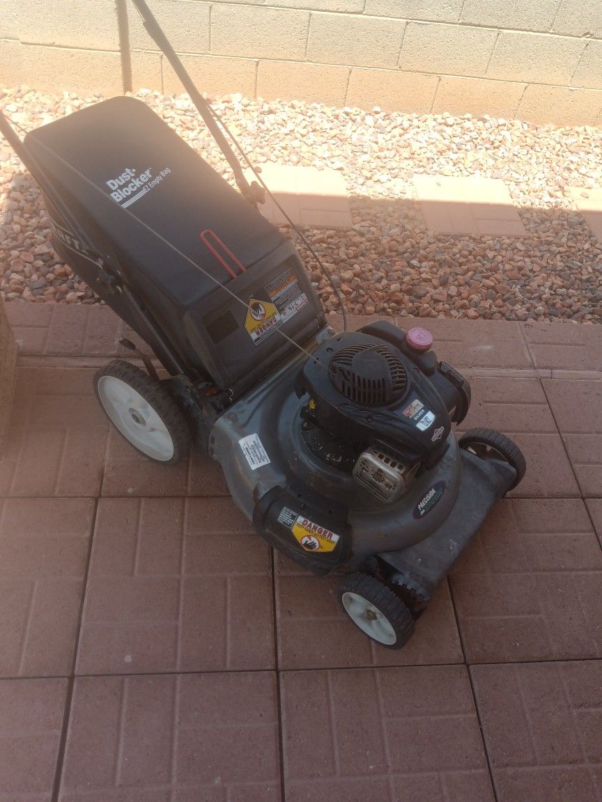 21 in. 140 cc Briggs and Stratton Walk Lawn Mower