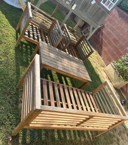 Patio table set