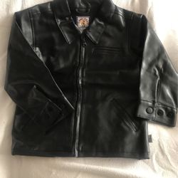 Boys Leather Jacket 