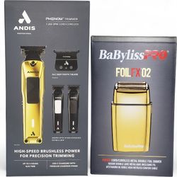 New Andis X BabylissPro Combo Set