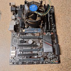 Gigabyte Z170 With 64 Gb Ram I7 Processor 