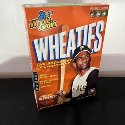 Roberto Clemente Full Wheaties Box (2005) Pittsburgh Pirates - Unopened