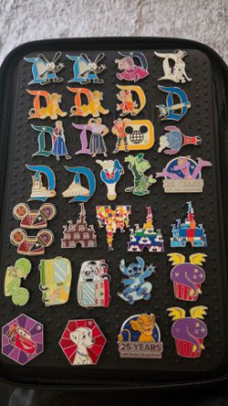 Hidden mickey pins