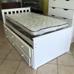 Nueva Con Cajones 2 Colchones Incluidos