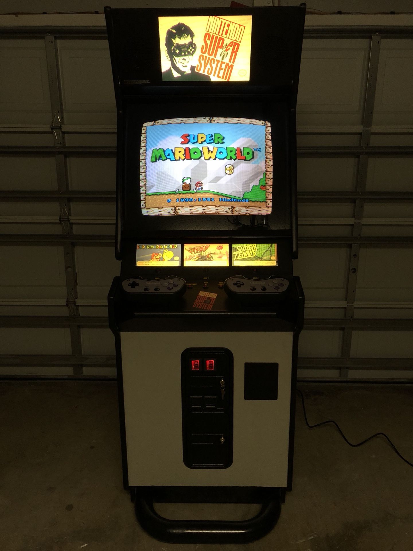 Nintendo Super System Arcade Cabinet