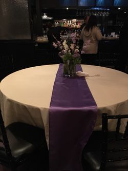 Lavender runners. 6 runners