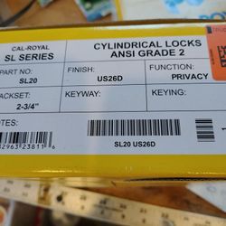 Heavy Duty Commercial Grade Privacy Lockset For Restroom 