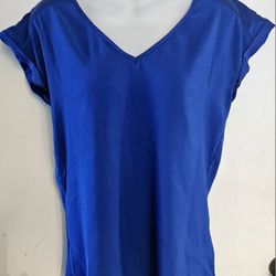 SMALL ROYAL BLUE BLOUSE