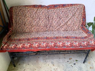 Metal Frame Bench