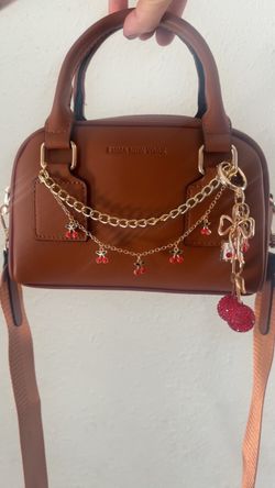 Cherry themed purse