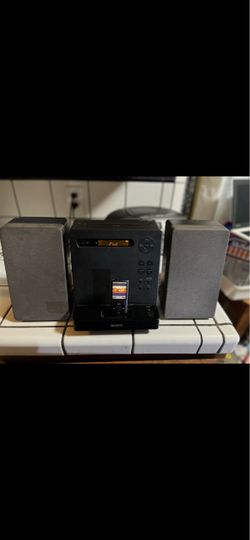 Sony Compact Disc & iPod Hi-Fi Stereo System  #HCD-LX201 /Excellent Condition/$40