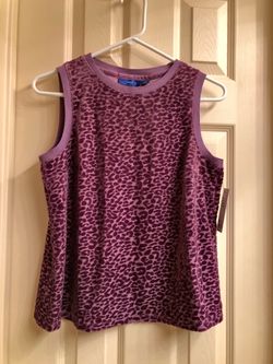 Lilac Color Sleeveless Top 