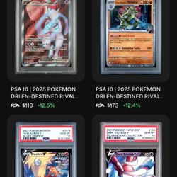 PSA Pokemon Slabs Rated 10