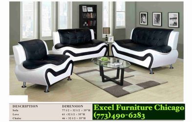FREE DELIVERY💥Brand New 💥3PC Sofa, Loveseat, Chair Set