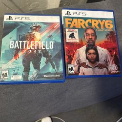 Battlefield 2042 Farcry 6 Ps5 Game 